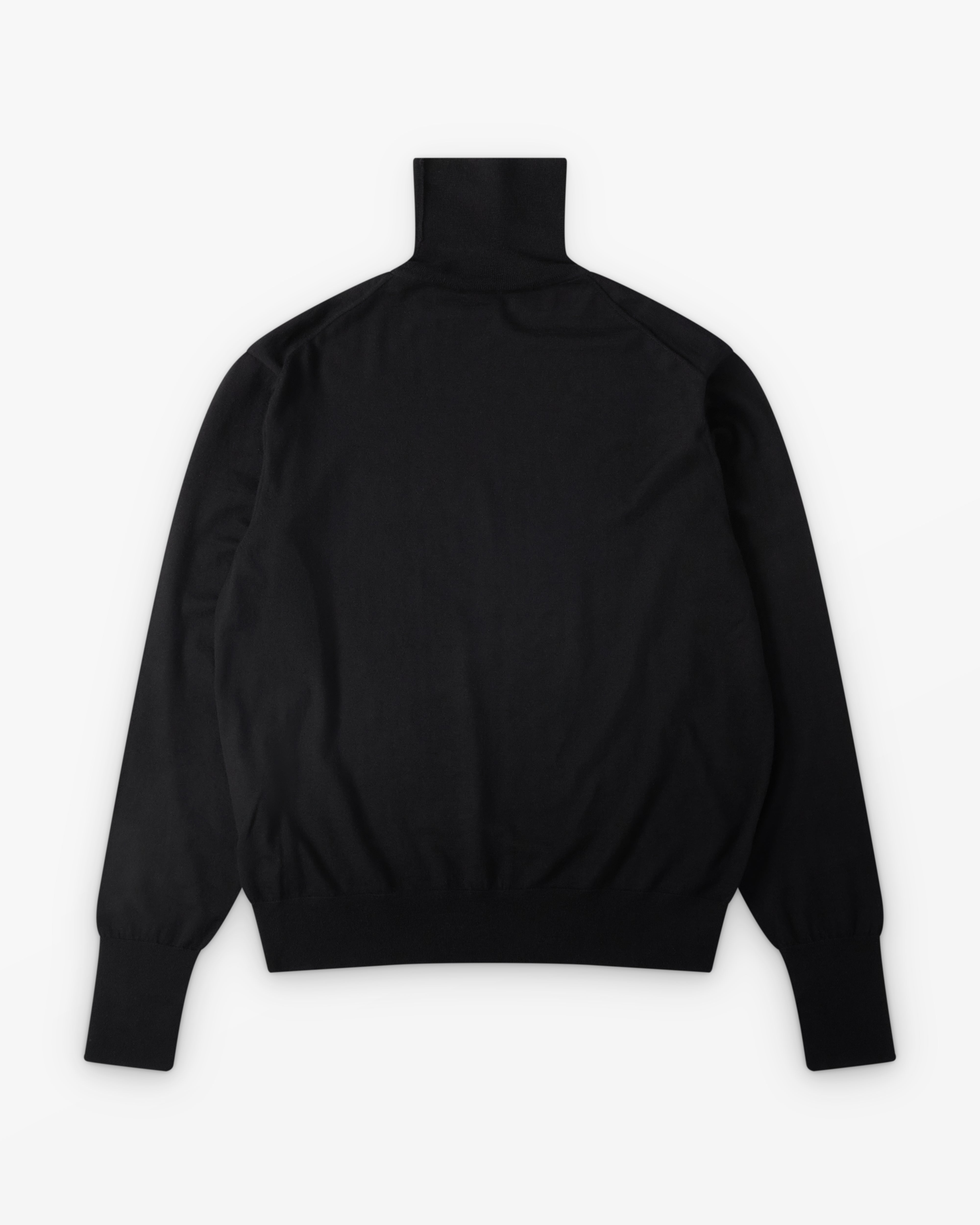 A.Presse: Men's Cashmere Turtleneck (Black) | Dover Street Market