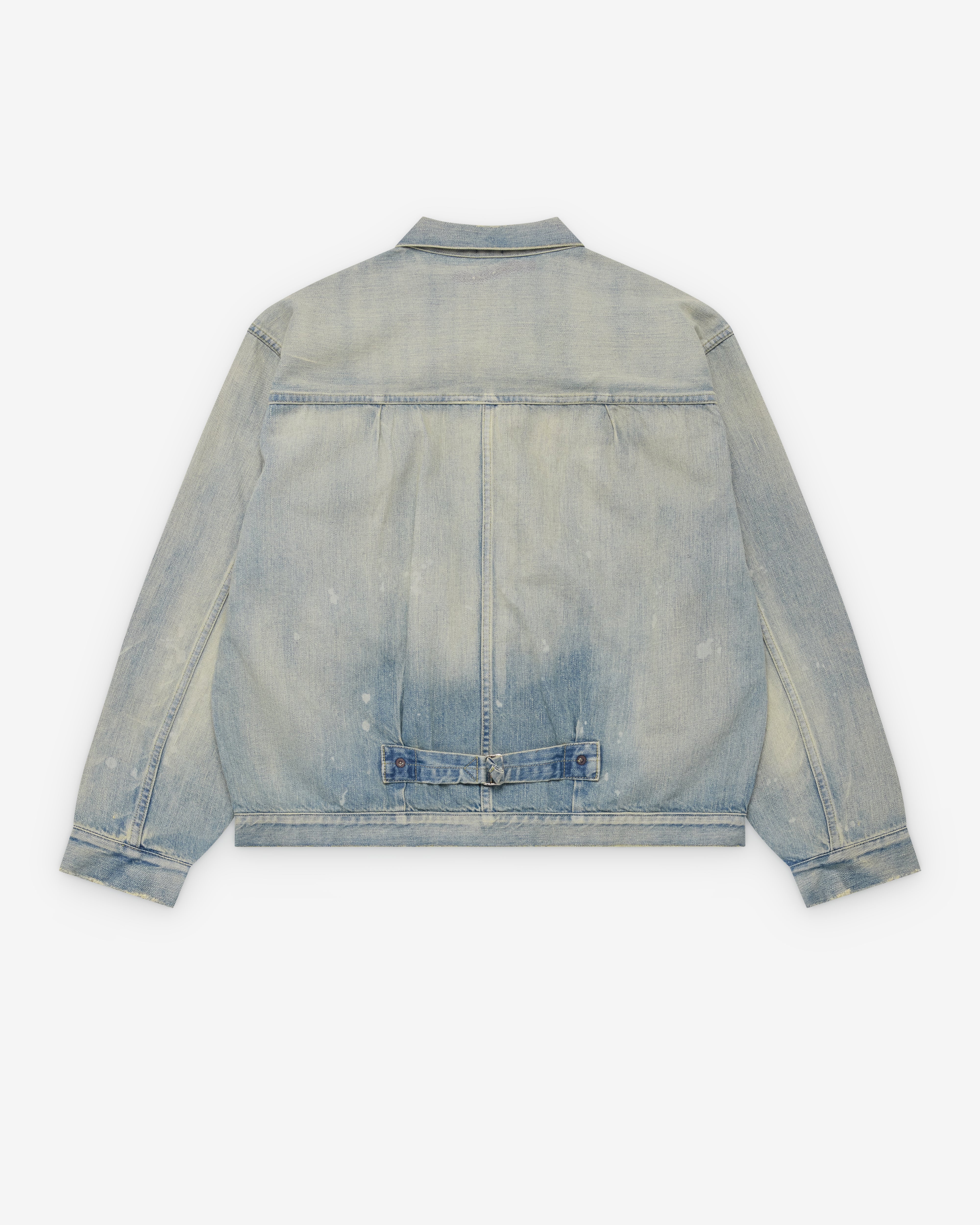 A.Presse: Men's 1st Type Denim Jacket (Bleach) | Dover Street