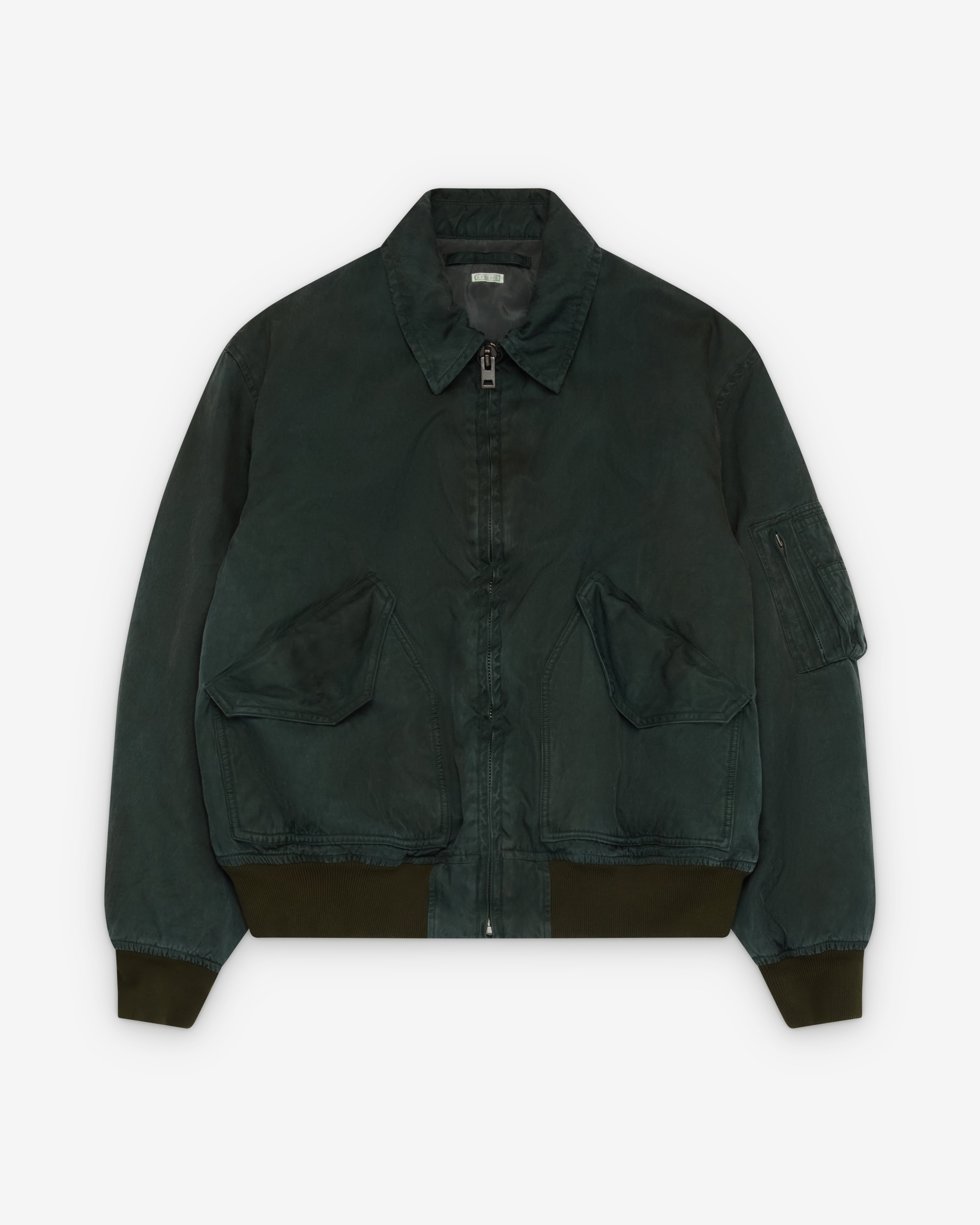 ジャケット・アウター 26ss Vintage Silk CWU-45 Flight Jacket A.Presse: Men's Vintage Silk Cwu-45 Flight Jacket (Olive) | Dover