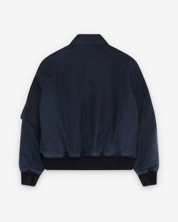 A.Presse - Men's Vintage Silk Cwu-45 Flight Jacket - (Navy)