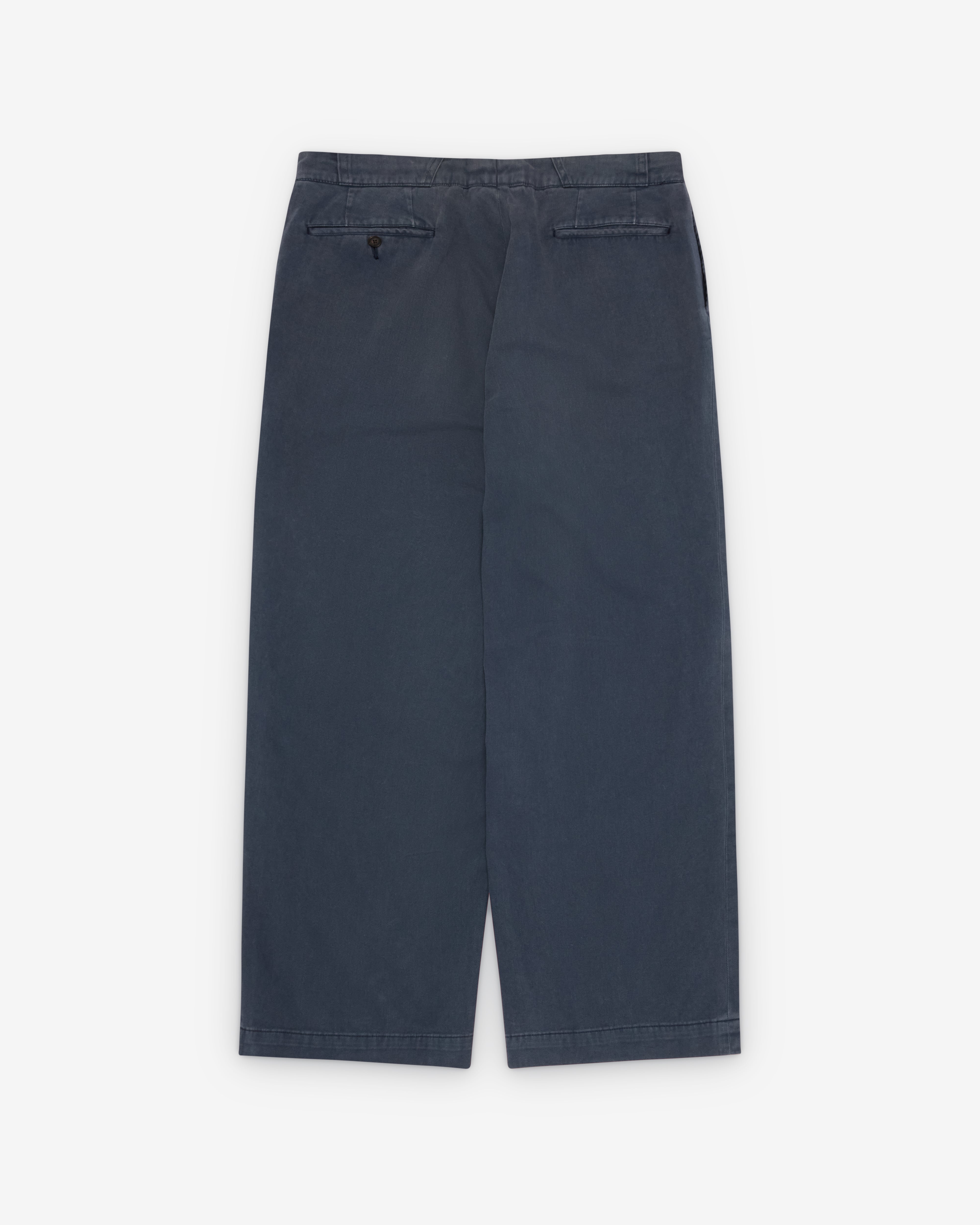 A.Presse: Men's Vintage Type.4 Chino Trousers (Blue) | DSML E-SHOP