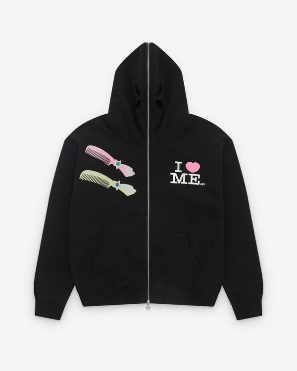 Ashley Williams - Women’s Maltese Butterfly Hoodie - (Black)