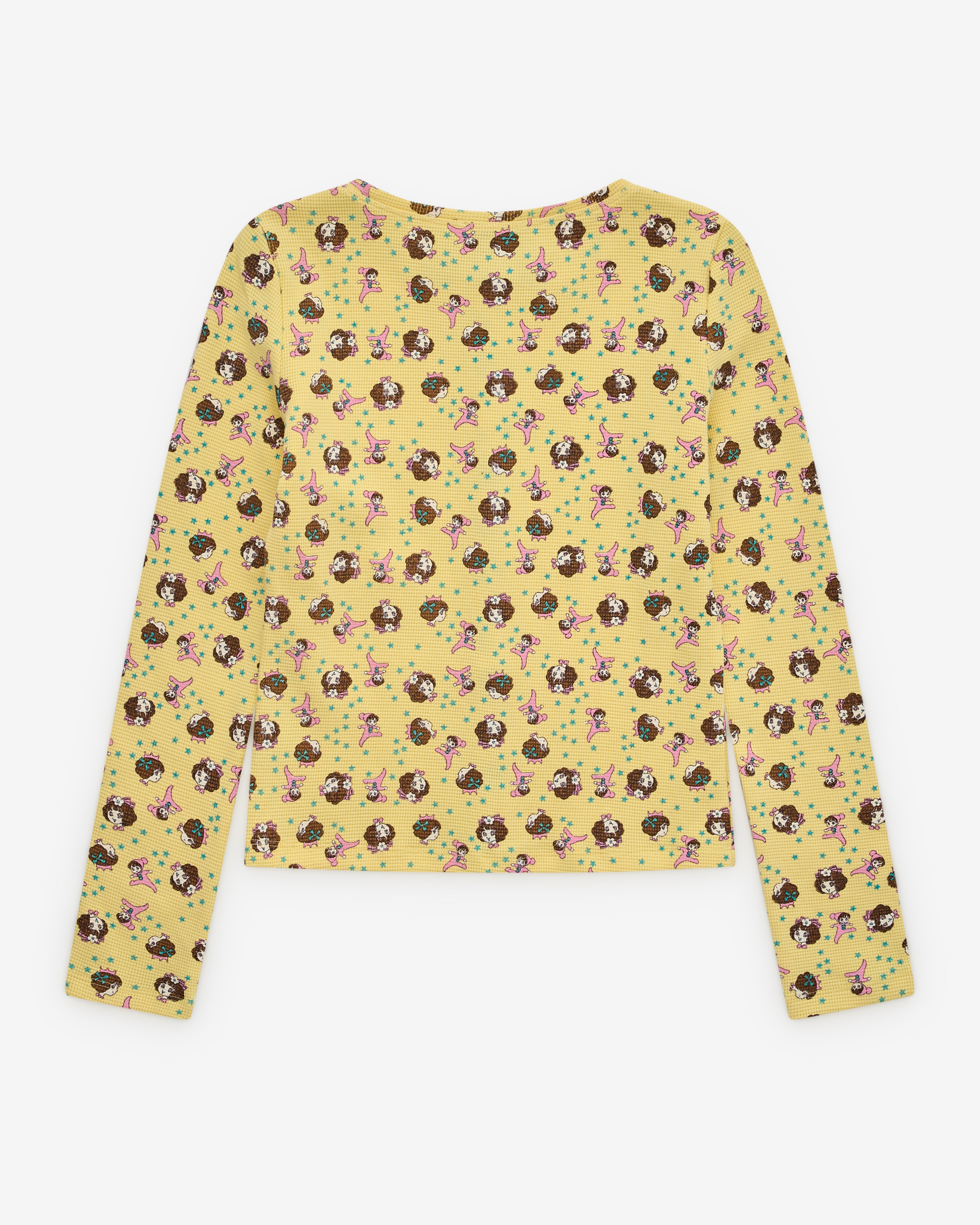 Ashley Williams: Women's Thermal Top (Baby Yellow) | Dover Street