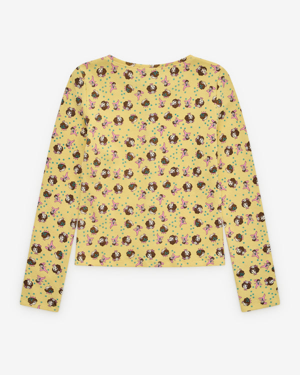 Ashley Williams - Women’s Thermal Top - (Baby Yellow)
