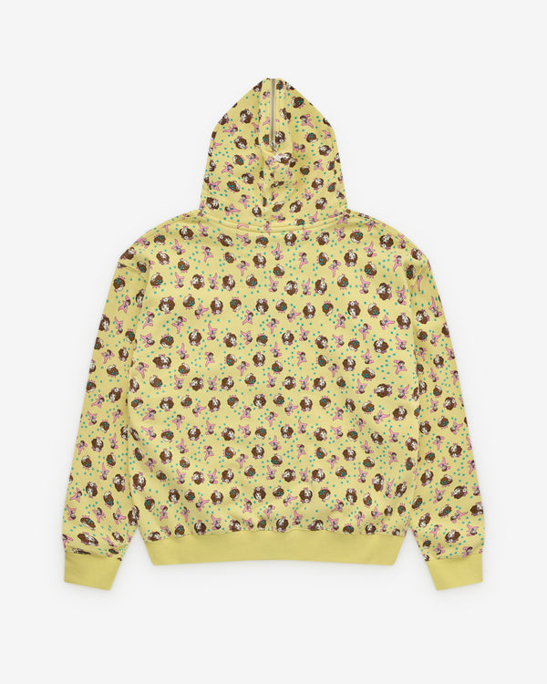 Ashley Williams - Women’s Butterfly Hoodie - (Baby Yellow)