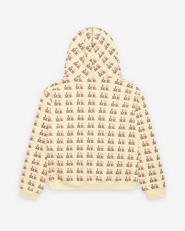 Ashley Williams - Women's I Heart Me Butterfly Hoodie - (Yellow)