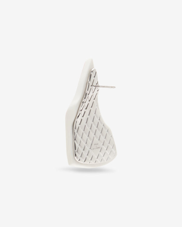 Ashley Williams - Women's Smashed Plate Stud Ear - (Multi)
