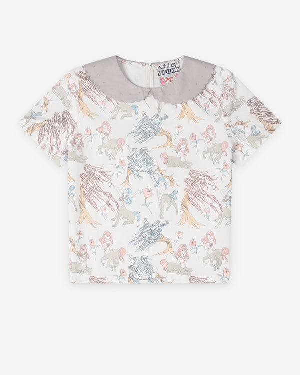 Ashley Williams - Women's Collared T-Shirt - (Centaur)