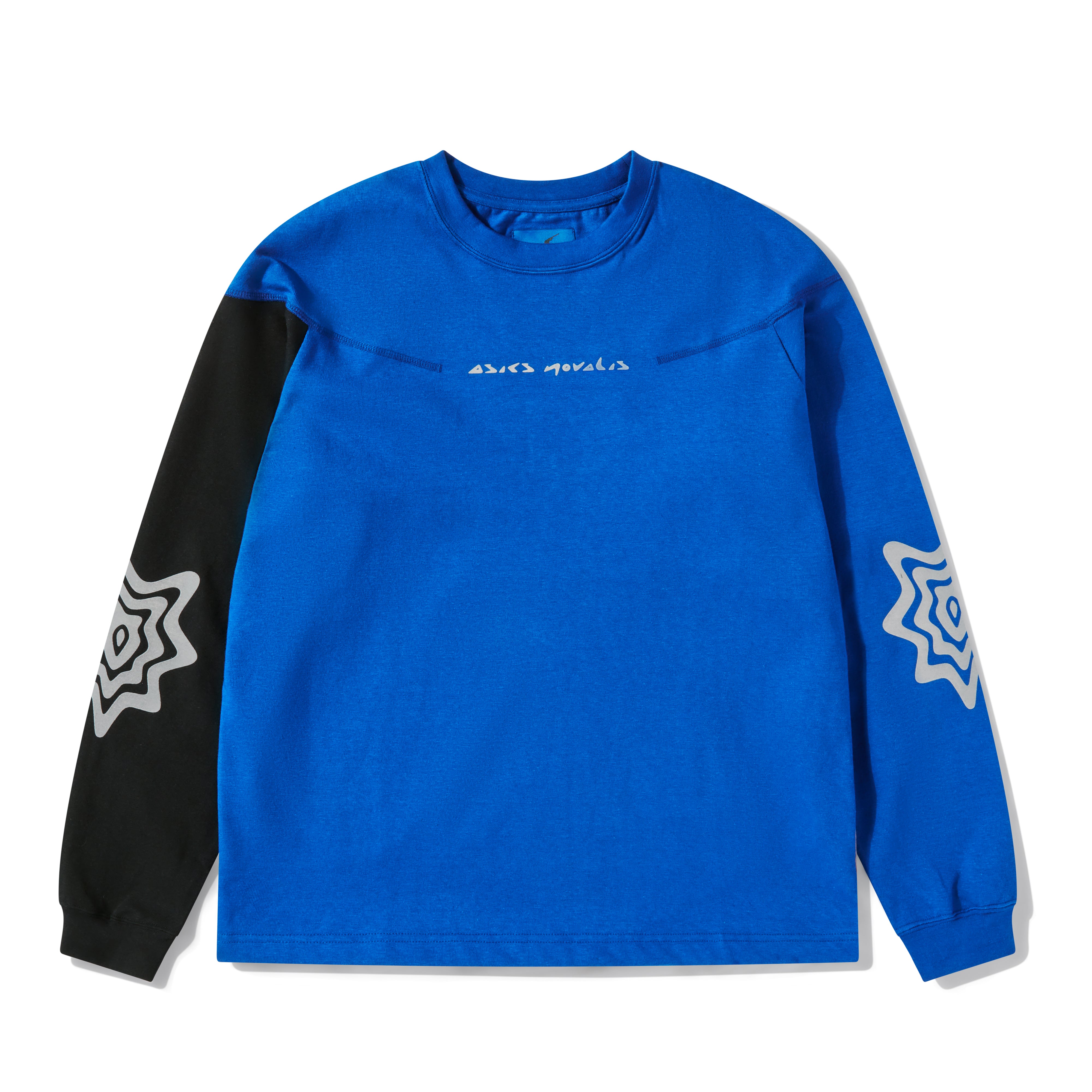 Asics Novalis - Bixance Long Sleeve T-Shirt - (Asics Blue / Obsidian Black)