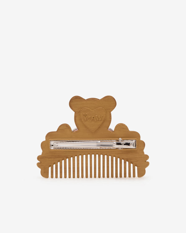 Ashley Williams - Women's Crying Bear Comb Hair Clip - (Wood)