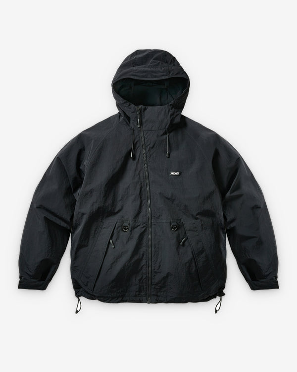 Palace - Men's Asym Shell Jacket - (Black)