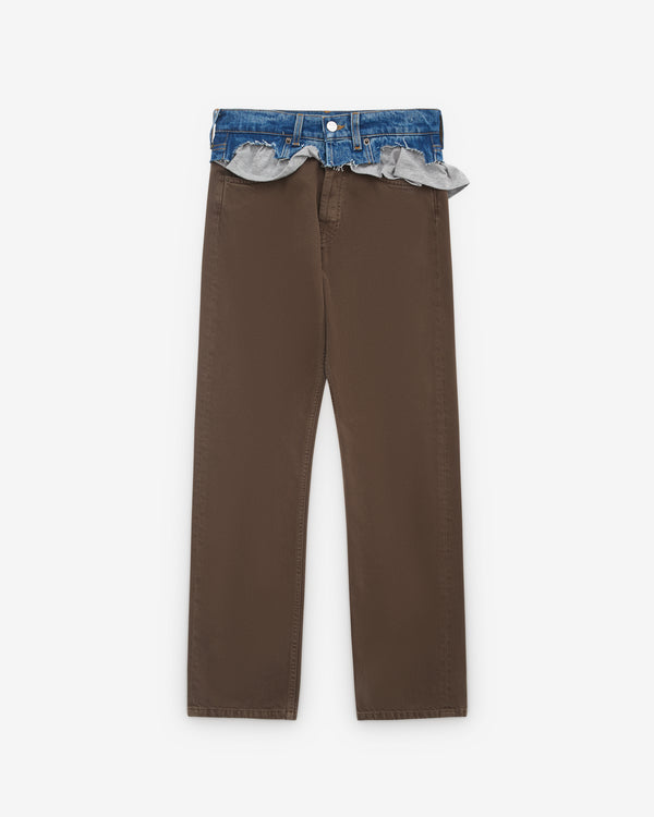 August Barron - Women's Double Jeans - (Brown/Black)
