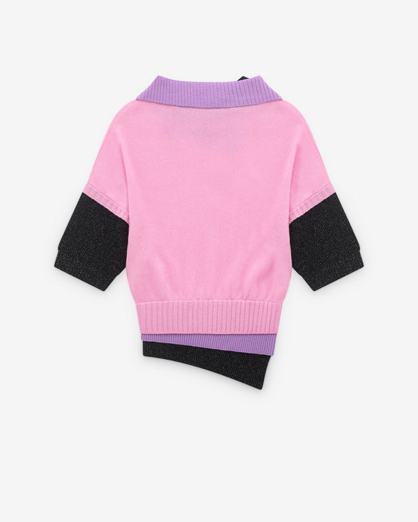 August Barron - Women's Triple Sweater - (Pink/Purple)