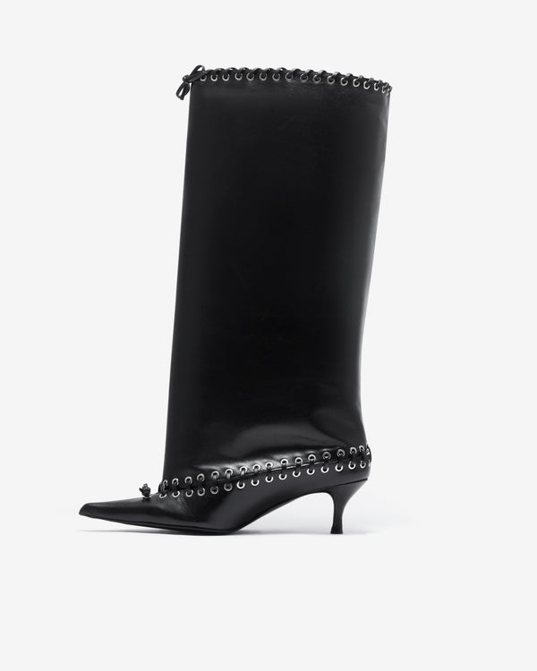 August Barron - Women's Level Boot Thigh High - (Black)