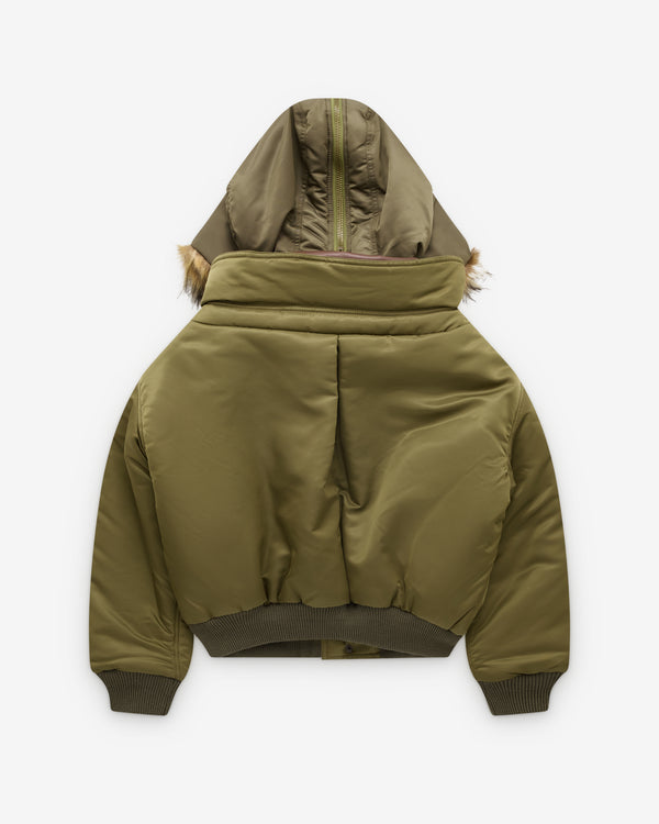 August Barron - Women's Triple Bomber - (Army Green)