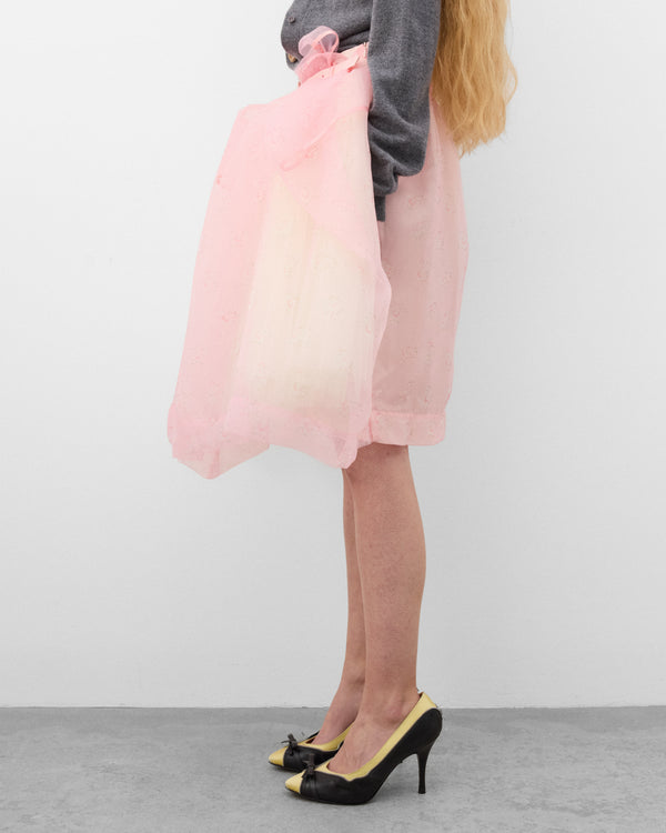 August Barron - Women's Belted Ballgown Skirt - (Pink)