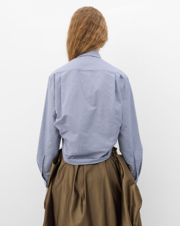 August Barron - Women's Lifted Shirt - (Blue/White)