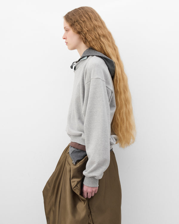 August Barron - Women's Triple Hoodie - (Grey/Brown)