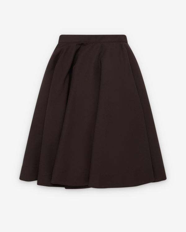 August Barron - Women's Unzipped Circle Skirt - (Brown)