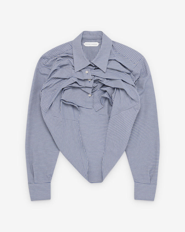 August Barron - Women's Lifted Shirt - (Blue/White)