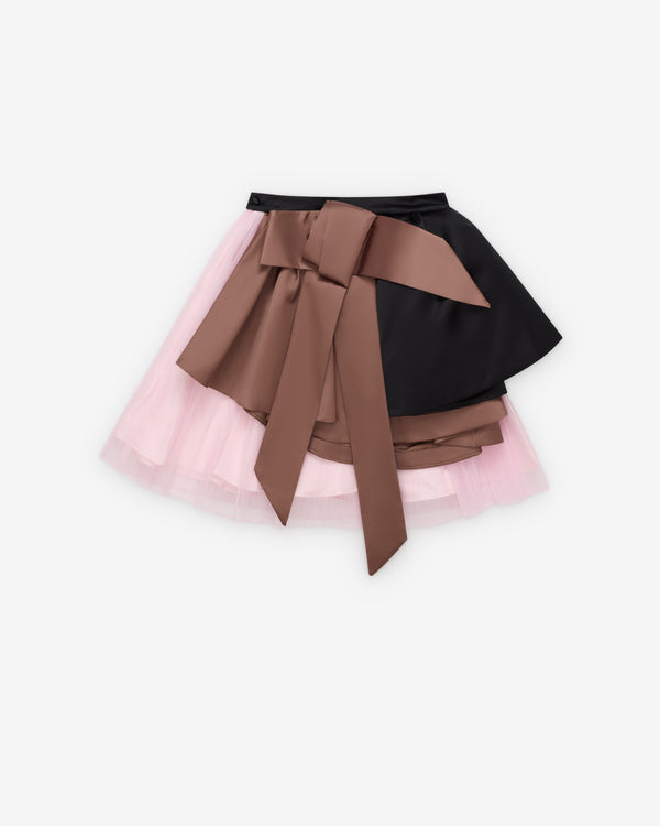 August Barron - Women's Tripple Prom Skirt - (Pink/Brown)