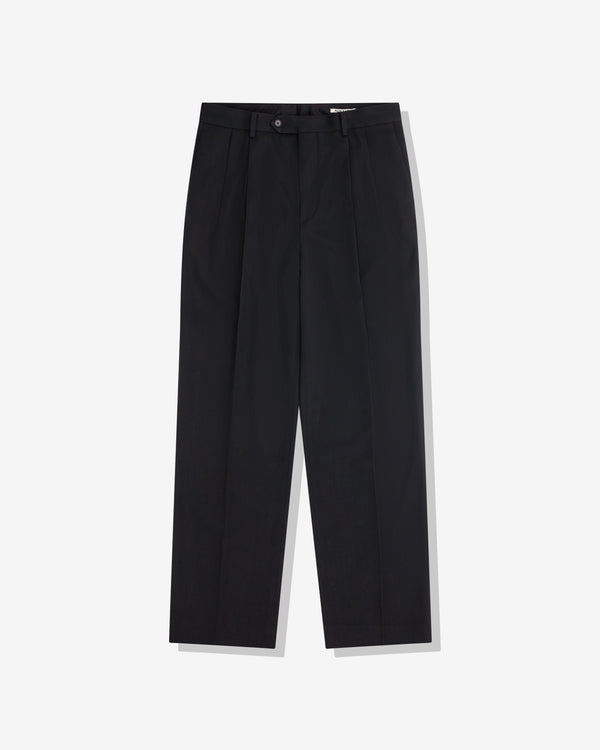 Auralee - Men's Pleated Trousers - (Black)