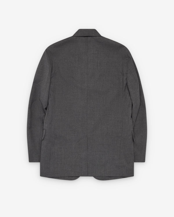 Auralee - Men's Summer Twist Cashmere Jacket - (Charcoal)