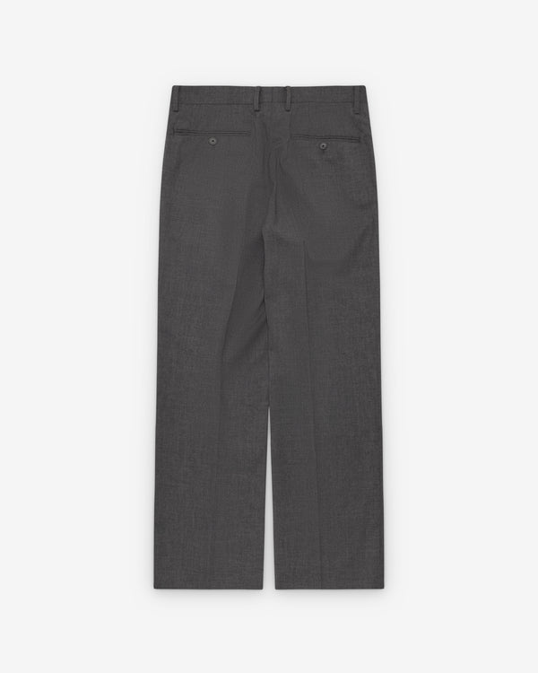 Auralee - Men's Summer Twist Cashmere Trousers - (Charcoal)
