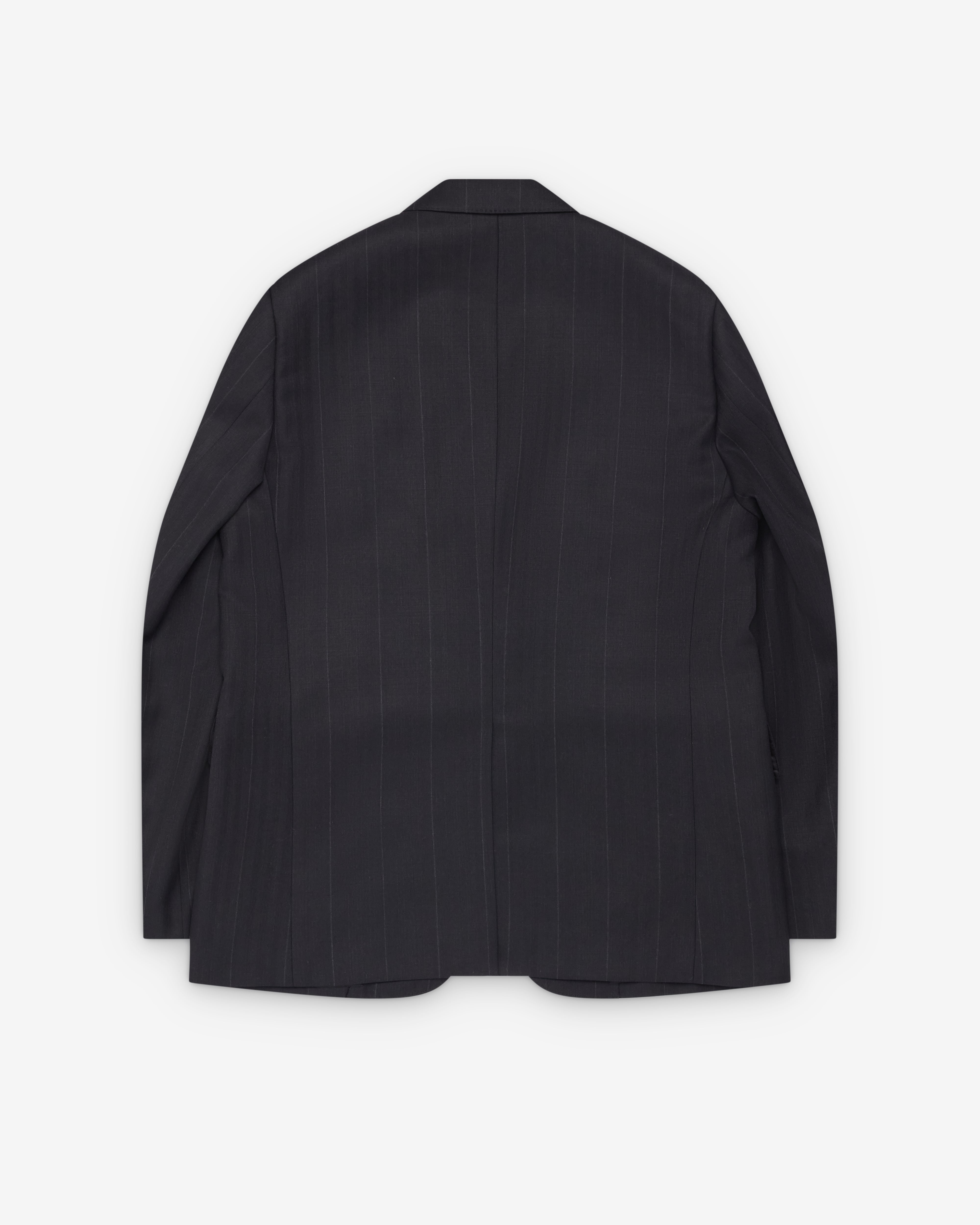 Auralee: Men's Bluefaced Wool Jacket (Navy) | Dover Street Market