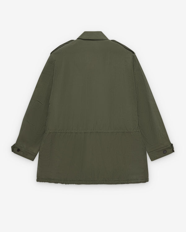 Auralee - Men's Brushed Military Jacket - (Olive)