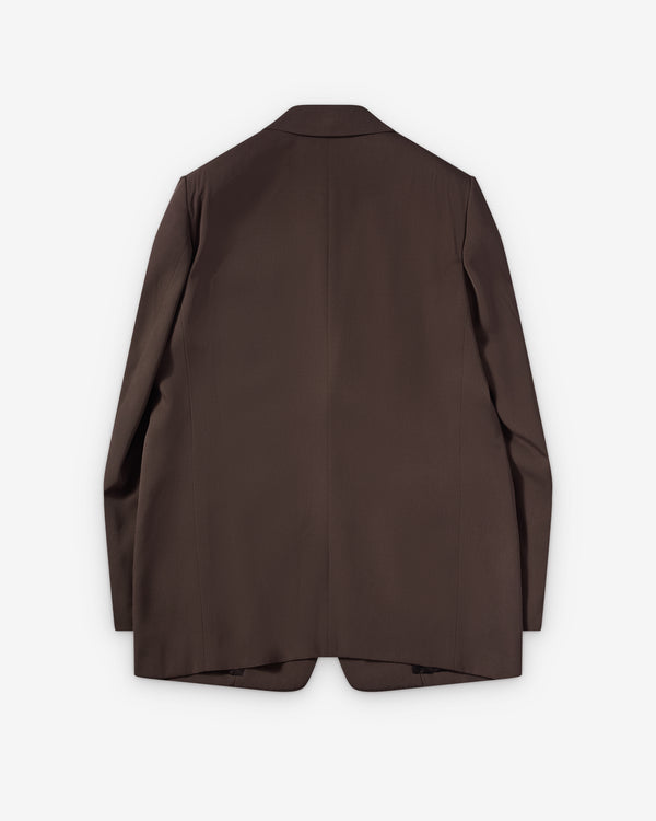 Auralee - Men's Max Gabardine Jack - (Dark Brown)