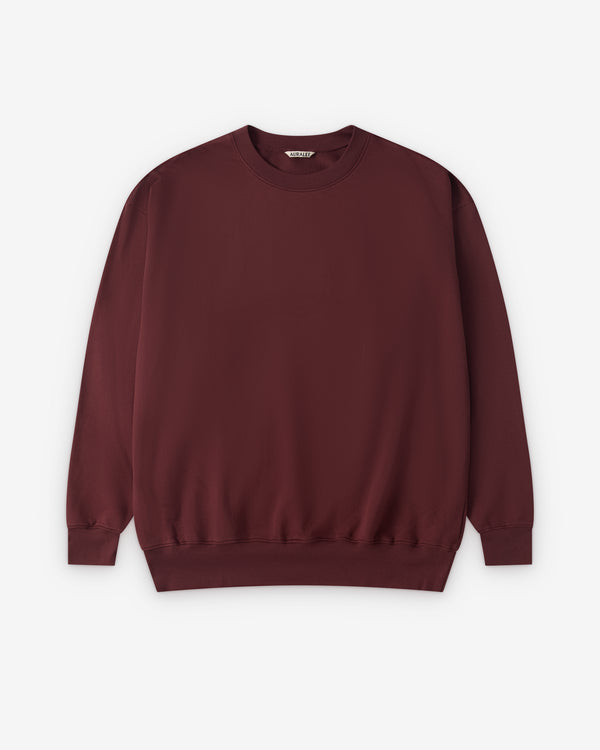 Auralee - Men's Super High Gauge Sweater - (Burgundy)
