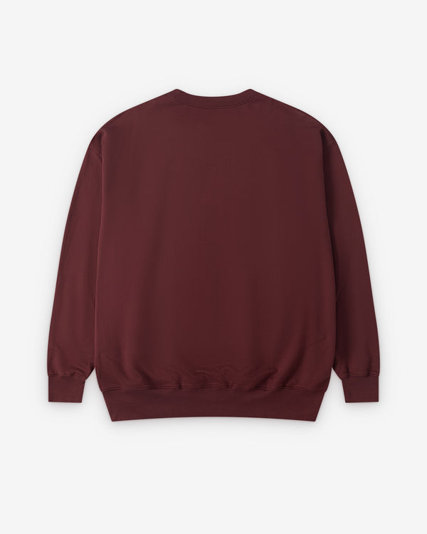 Auralee - Men's Super High Gauge Sweater - (Burgundy)