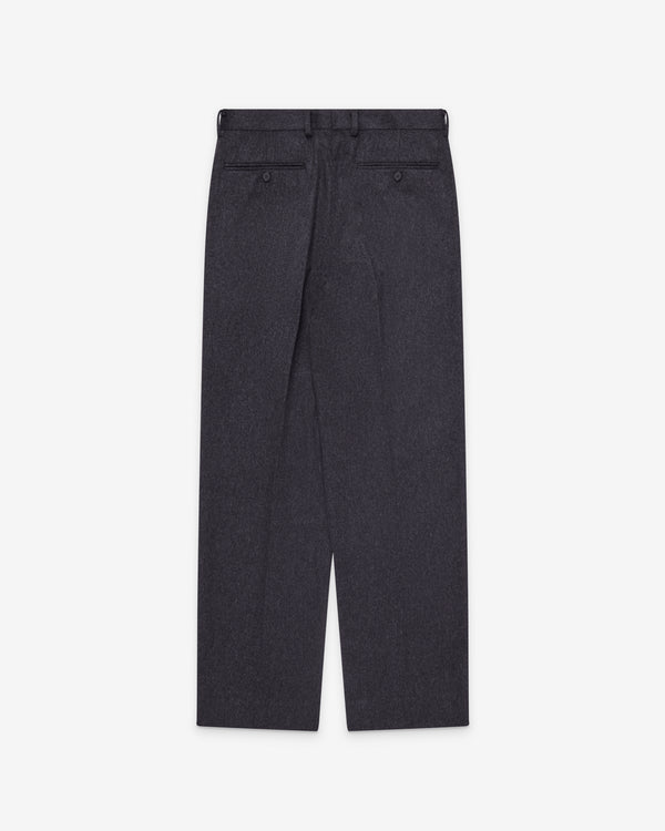Auralee - Men's Moleskin Two-Tuck Slacks - (Top Charcoal)