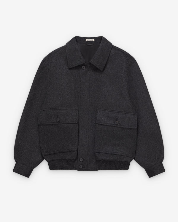 Auralee - Men's Moleskin Jacket - (Top Charcoal)