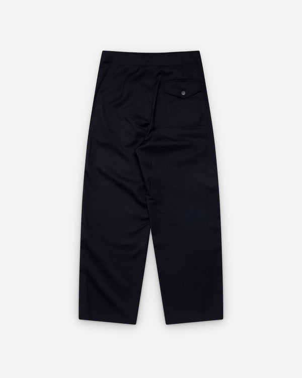 Auralee - Men's Herringbone Cargo Pants - (Black)