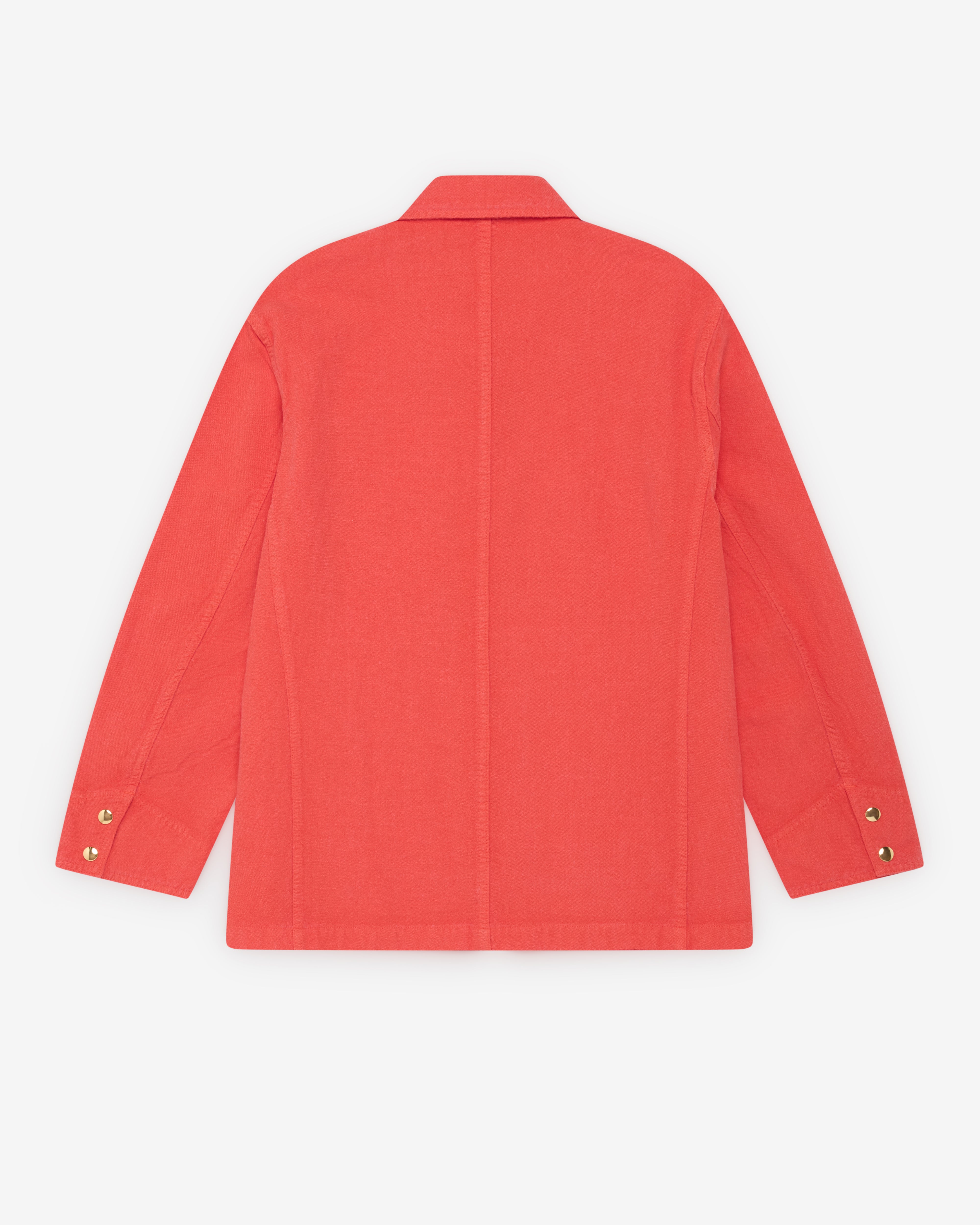 Auralee: Men's Ox Work Jacket (Orange) | Dover Street Market London
