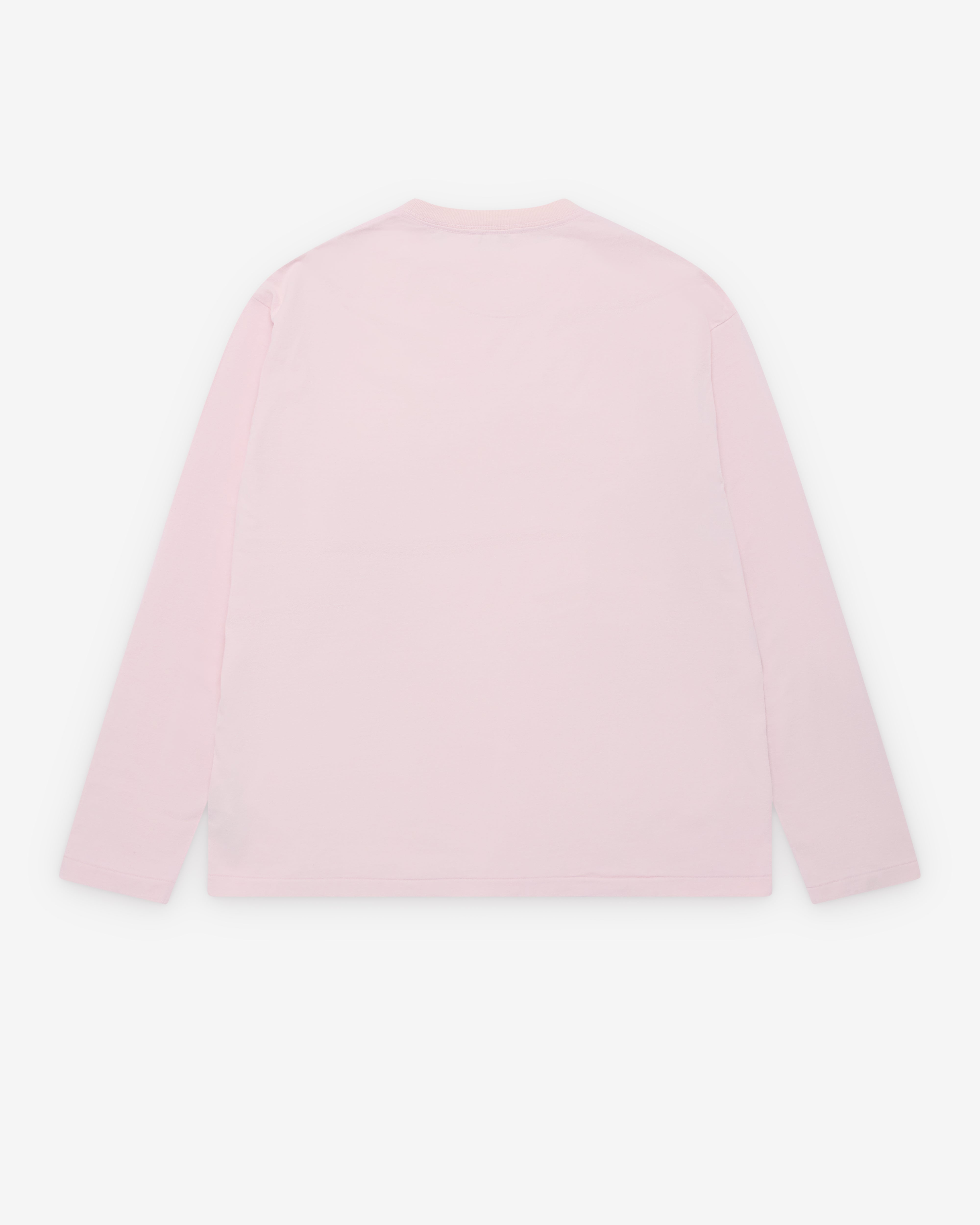 Auralee: Men's Brushed Organic Cotton Jersey (Pale Pink) | Dover