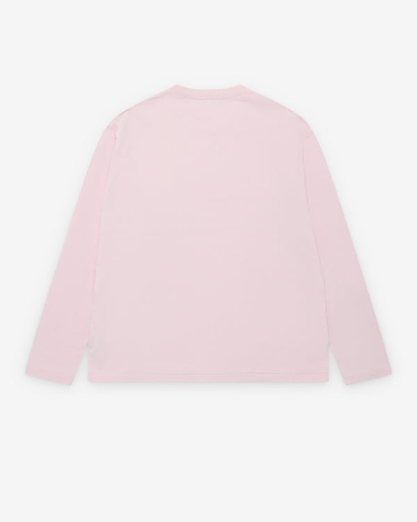 Auralee - Men's Brushed Organic Cotton Jersey - (Pale Pink)