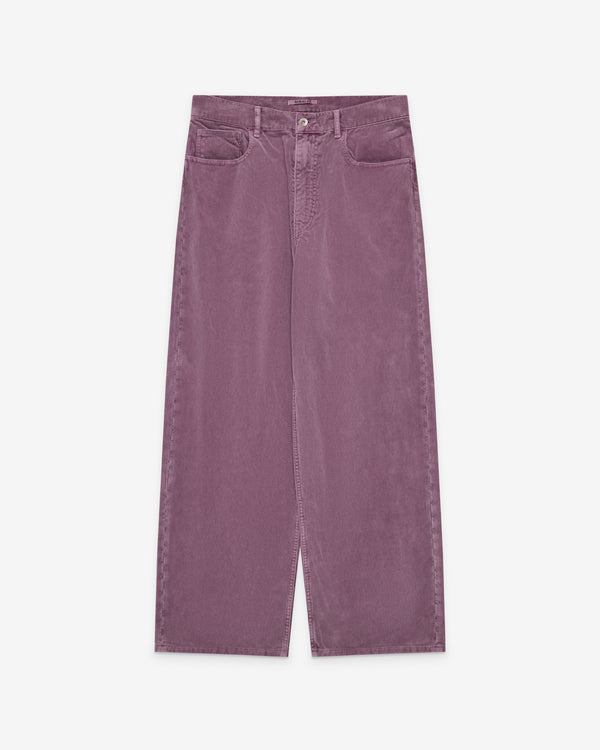 Auralee - Men's Garment-Dyed Corduroy Trousers - (Dusty Pink)
