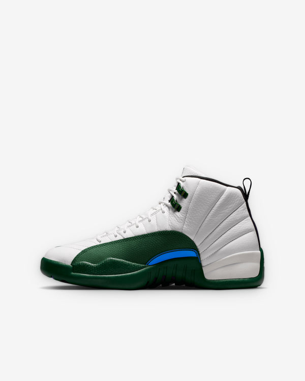 Nike - Men's Air Jordan 12 Retro - (Summit White/Gorge Green)