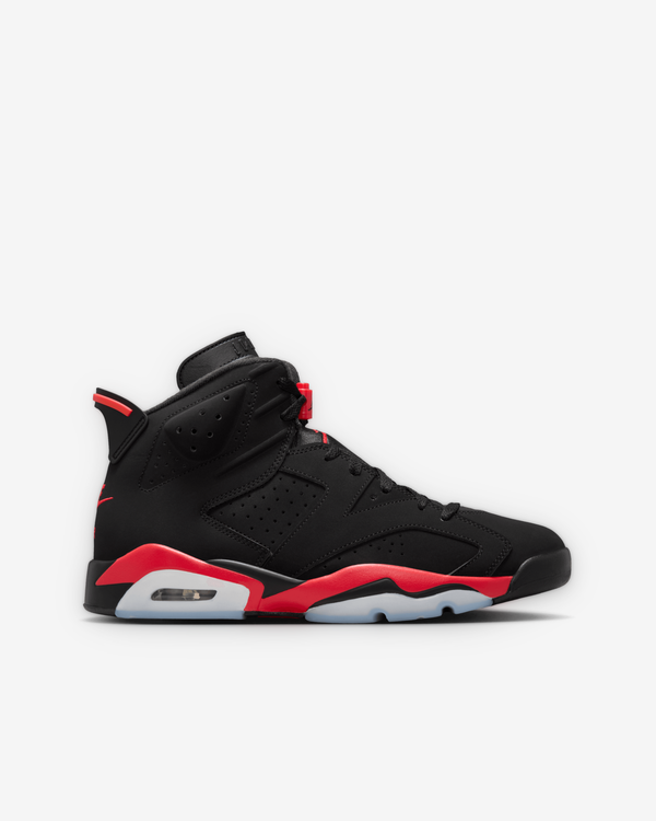Nike - Men's Air Jordan 6 Retro - (Black/Light Crimson)