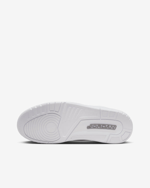 Nike - Men's Air Jordan 3 Retro - (White/Metallic Silver)