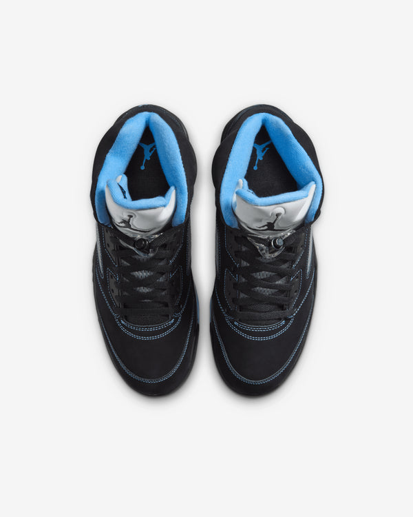 Nike - Men's Air Jordan 5 Retro - (Black/University Blue)