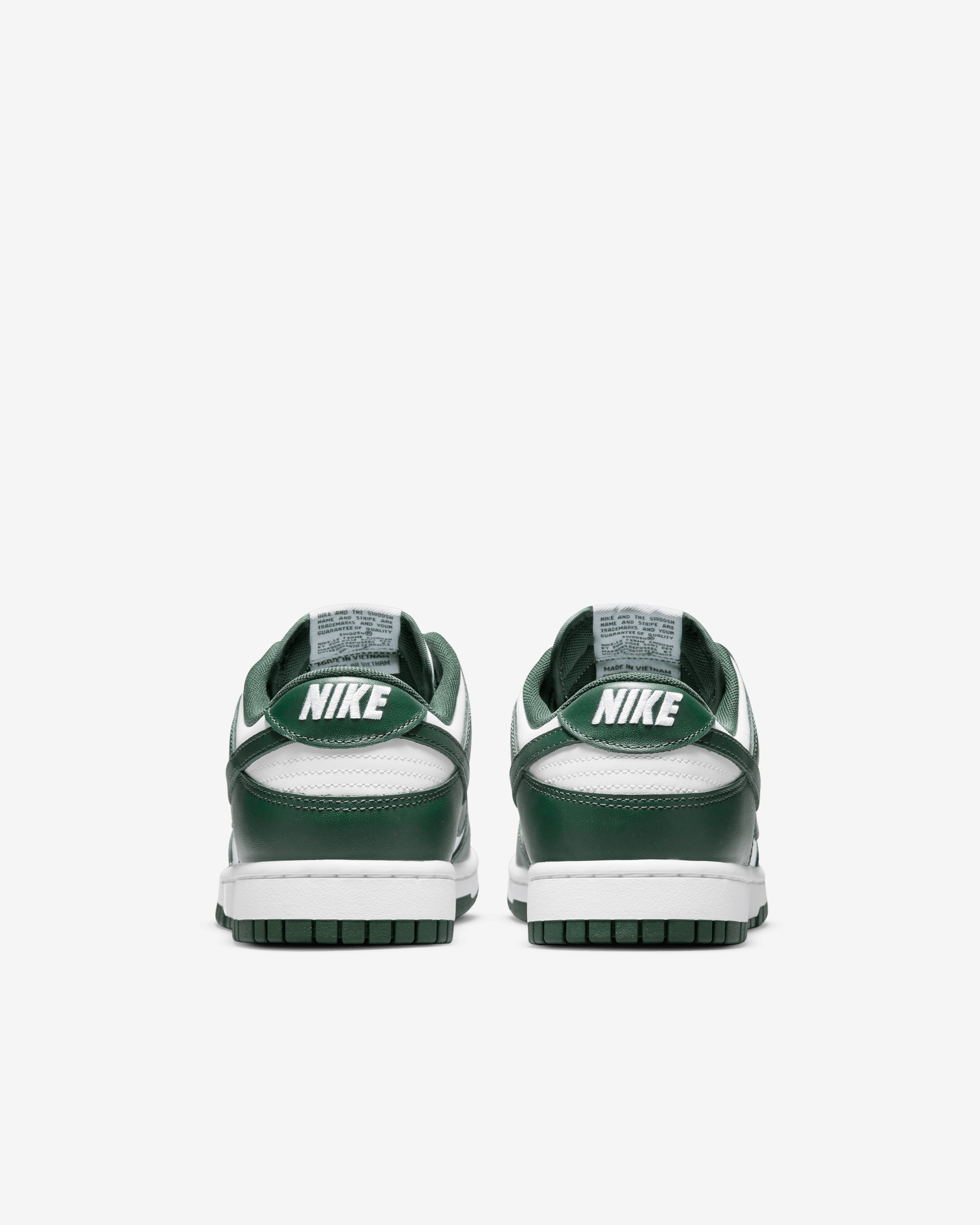Nike: Men's Dunk Low Retro (White/Team Green DD1391-101) | DSML E-SHOP