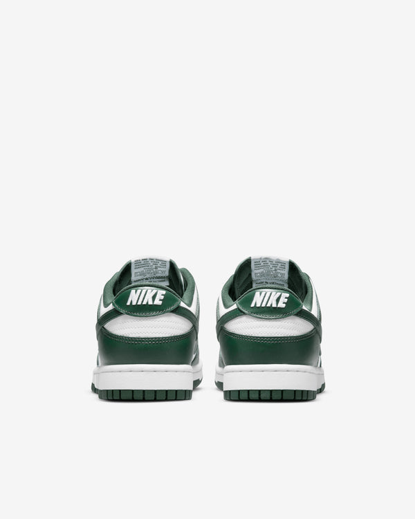 Nike - Men’s Dunk Low Retro - (White/Team Green DD1391-101)