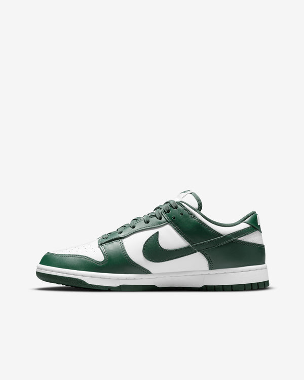 Nike - Men’s Dunk Low Retro - (White/Team Green DD1391-101)
