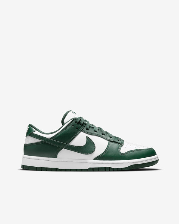 Nike - Men's Dunk Low Retro - (White/Team Green DD1391-101)