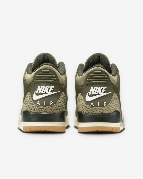 Nike - Men's Air Jordan 3 Retro - (Medium Olive)