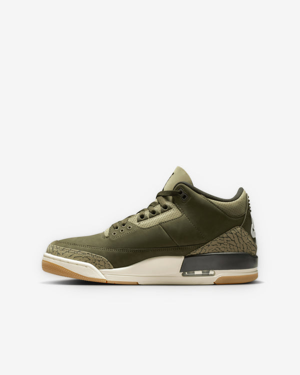 Nike - Men's Air Jordan 3 Retro - (Medium Olive)